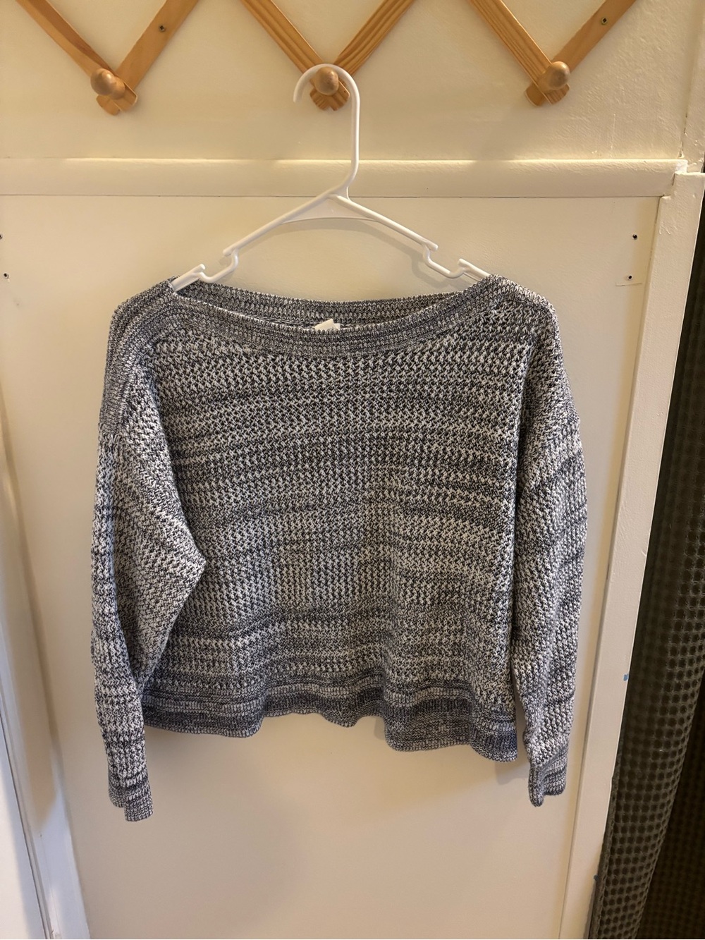Old Navy Marled Crewneck Sweater - Gray